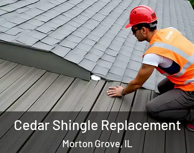  Cedar Shingle Replacement Morton Grove, IL