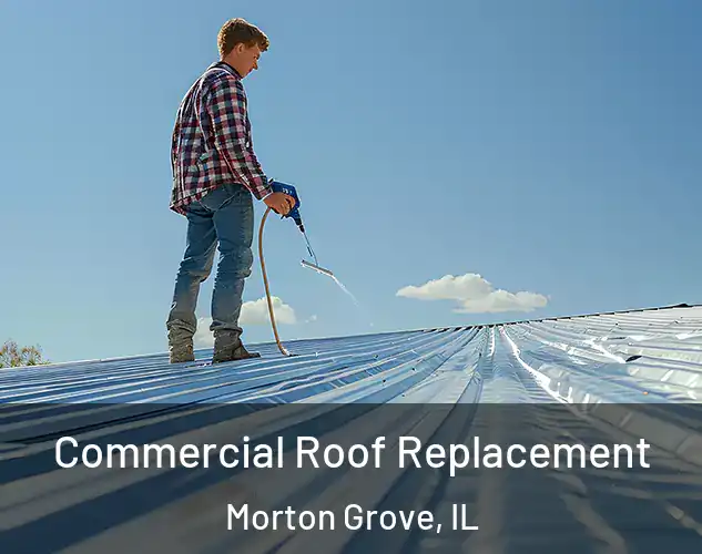  Commercial Roof Replacement Morton Grove, IL