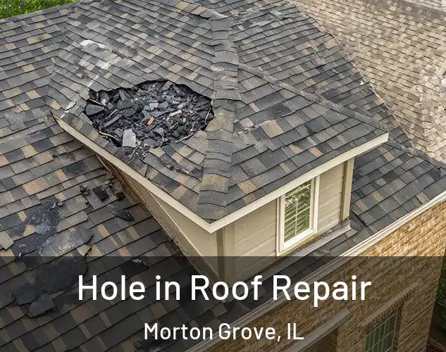  Hole in Roof Repair Morton Grove, IL