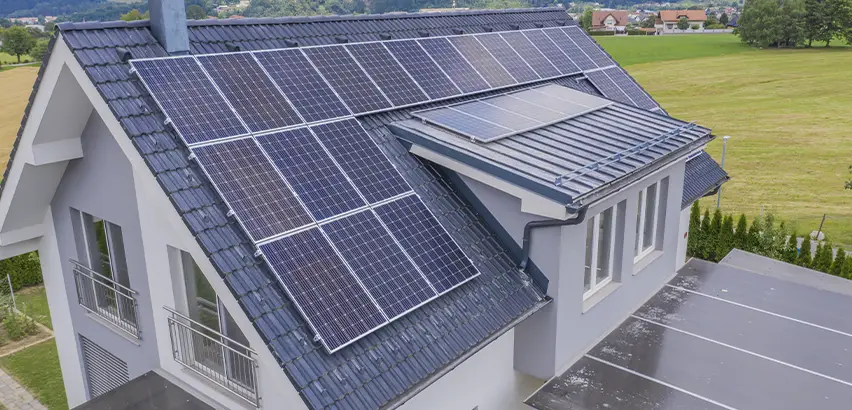 Residential Solar Roof Installation in Morton Grove