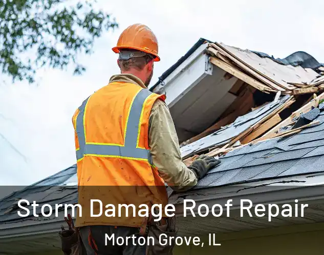  Storm Damage Roof Repair Morton Grove, IL
